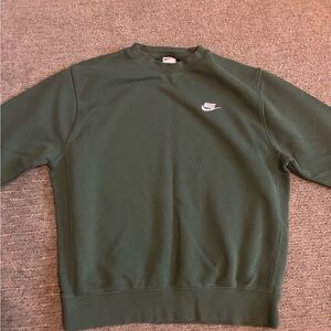 Nike Men's Green Crewneck